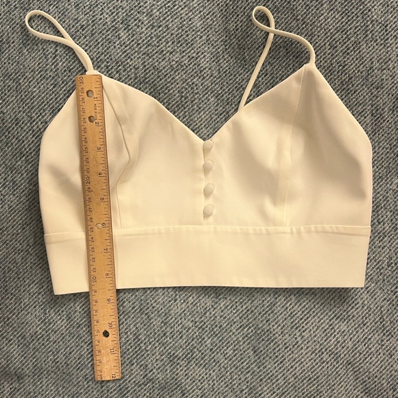 House of Harlow 1960 x Revolve White Crop Top Size Small - Picture 7 of 7